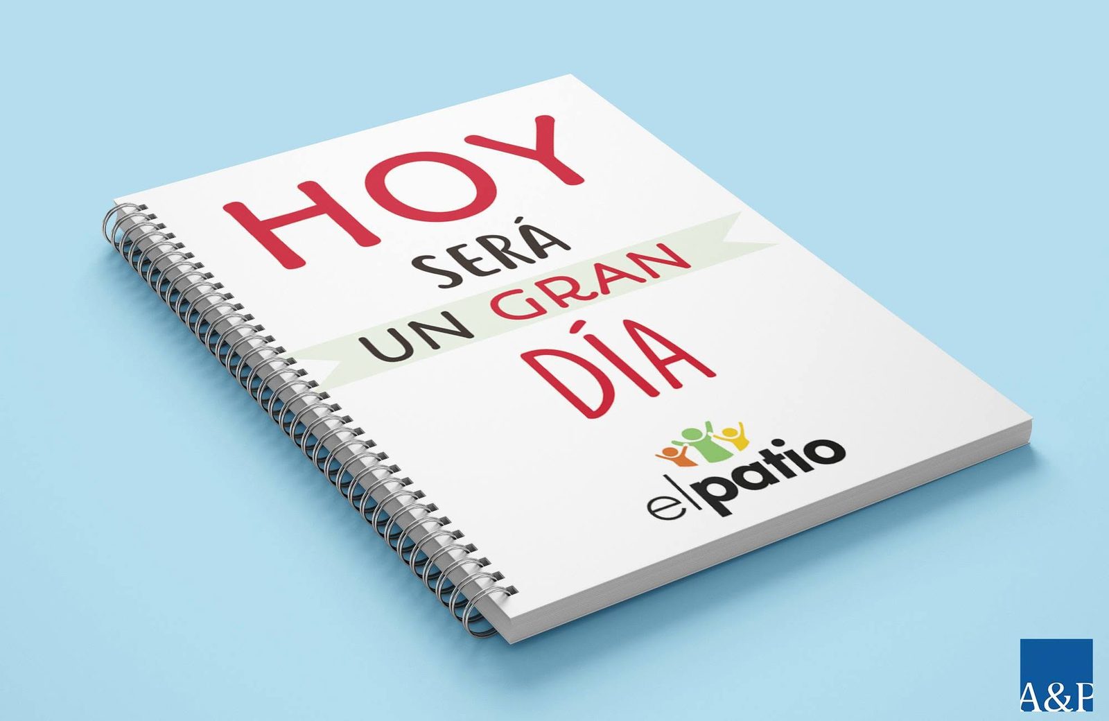 Cuaderno de espiral con portada personalizada